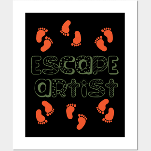 Child Escape Artist Posters and Art